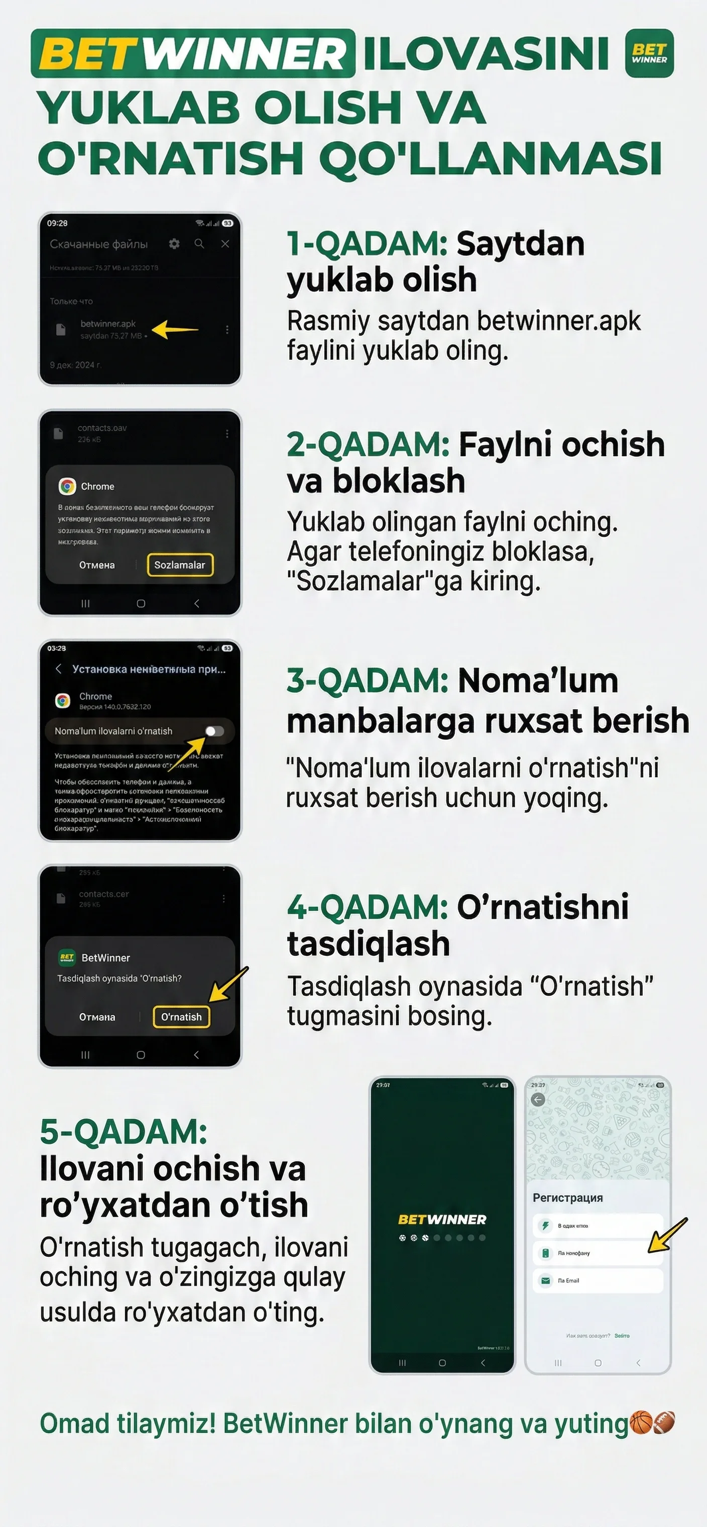 Betwinner.apk android uchun yuklab olish